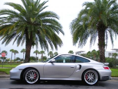 Arctic Silver Metallic 2001 Porsche 911 Turbo Coupe Arctic Silver Metallic 2001 Porsche 911 Turbo Coupe