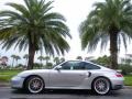 Porsche 911 Turbo Coupe Arctic Silver Metallic photo #1