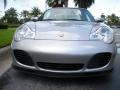 Porsche 911 Turbo Coupe Arctic Silver Metallic photo #3