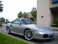 Porsche 911 Turbo Coupe Arctic Silver Metallic photo #4