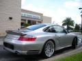Porsche 911 Turbo Coupe Arctic Silver Metallic photo #6