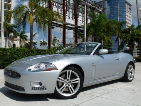 Liquid Silver Metallic 2008 Jaguar XK XKR Convertible Liquid Silver Metallic 2008 Jaguar XK XKR Convertible