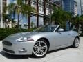 Jaguar XK XKR Convertible Liquid Silver Metallic photo #1