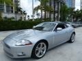 Jaguar XK XKR Convertible Liquid Silver Metallic photo #2 Jaguar XK XKR Convertible Liquid Silver Metallic photo #2