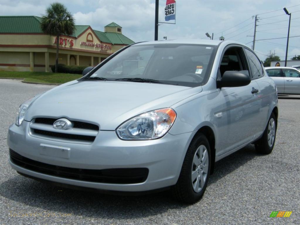 Platinum Silver / Gray Hyundai Accent GS Coupe Platinum Silver / Gray Hyundai Accent GS Coupe
