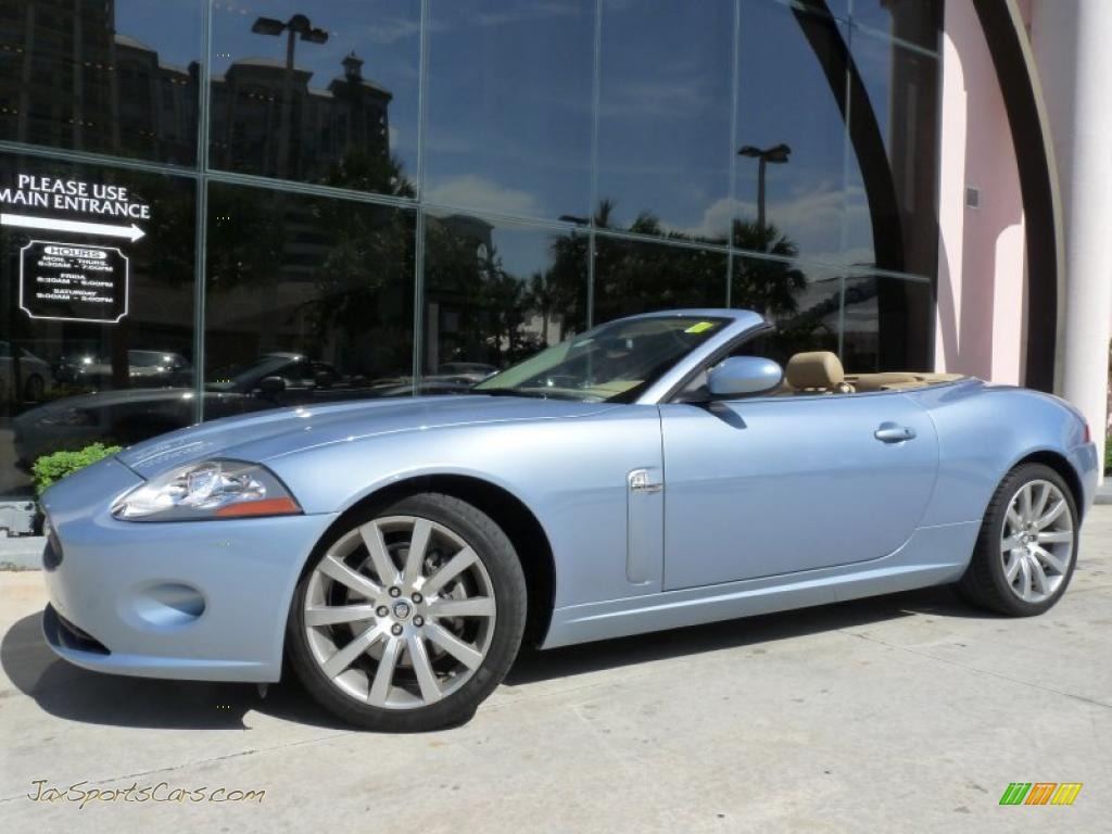 Frost Blue Metallic / Caramel Jaguar XK XK8 Convertible Frost Blue Metallic / Caramel Jaguar XK XK8 Convertible