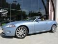 Jaguar XK XK8 Convertible Frost Blue Metallic photo #1