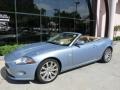 Jaguar XK XK8 Convertible Frost Blue Metallic photo #5 Jaguar XK XK8 Convertible Frost Blue Metallic photo #5