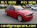 BMW 3 Series 325i Sedan Electric Red photo #1