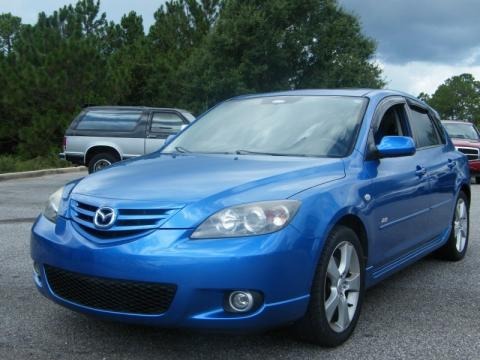 Winning Blue Metallic 2006 Mazda MAZDA3 i Sedan Winning Blue Metallic 2006 Mazda MAZDA3 i Sedan