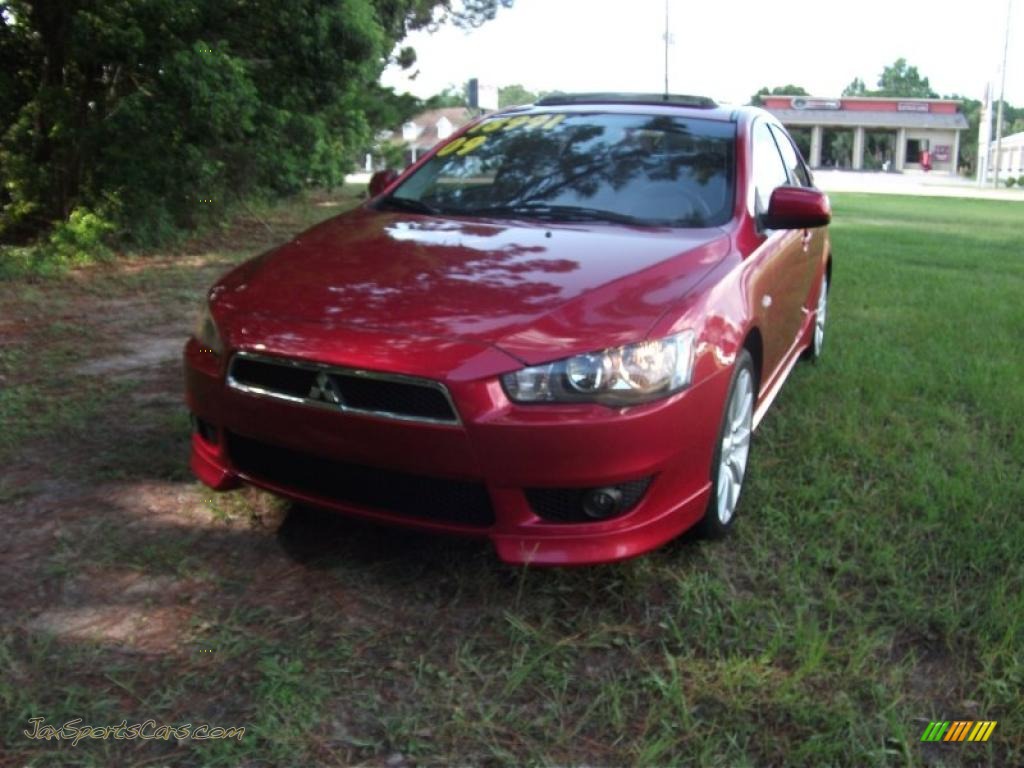 Rally Red Pearl / Black Mitsubishi Lancer GTS Rally Red Pearl / Black Mitsubishi Lancer GTS