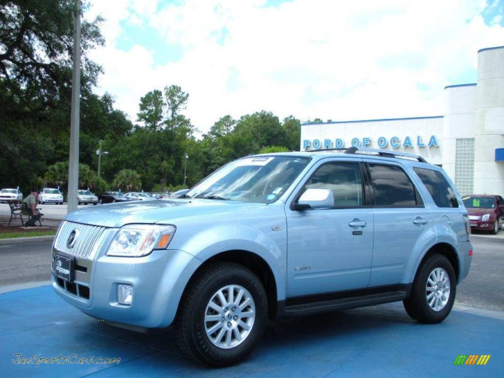 Light Ice Blue Metallic / Cashmere Mercury Mariner V6 Premier Light Ice Blue Metallic / Cashmere Mercury Mariner V6 Premier