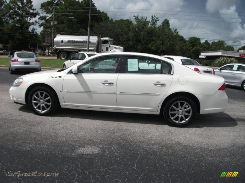 White Opal / Titanium Gray Buick Lucerne CXL White Opal / Titanium Gray Buick Lucerne CXL