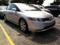 Honda Civic LX Sedan Alabaster Silver Metallic photo #1