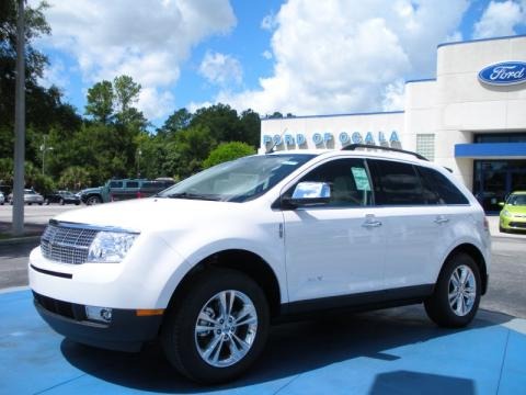 White Platinum Tri-Coat 2010 Lincoln MKX FWD White Platinum Tri-Coat 2010 Lincoln MKX FWD