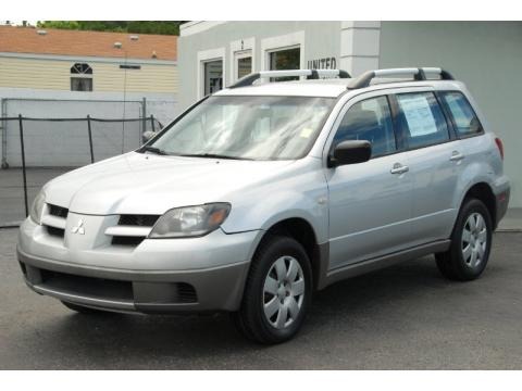 Munich Silver Metallic 2003 Mitsubishi Outlander LS Munich Silver Metallic 2003 Mitsubishi Outlander LS