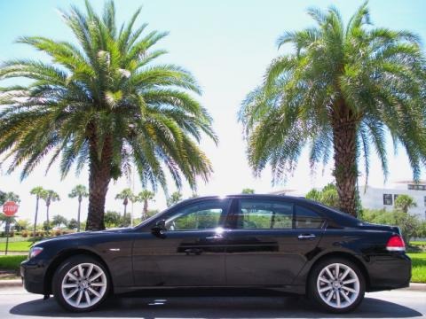 Jet Black 2007 BMW 7 Series 750Li Sedan Jet Black 2007 BMW 7 Series 750Li Sedan