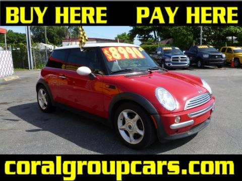 Chili Red 2003 Mini Cooper Hardtop Chili Red 2003 Mini Cooper Hardtop