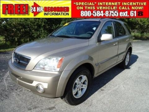 Sand Beige 2006 Kia Sorento LX Sand Beige 2006 Kia Sorento LX