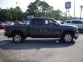 GMC Sierra 1500 SLT Crew Cab Storm Gray Metallic photo #1