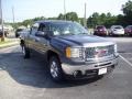 GMC Sierra 1500 SLT Crew Cab Storm Gray Metallic photo #10