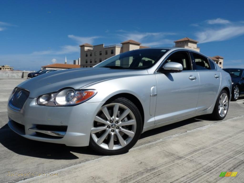Liquid Silver Metallic / Warm Charcoal Jaguar XF Premium Sport Sedan