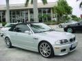 BMW M3 Convertible Titanium Silver Metallic photo #1