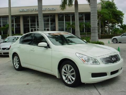 Ivory Pearl White 2008 Infiniti G 35 Sedan Ivory Pearl White 2008 Infiniti G 35 Sedan