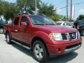 Nissan Frontier LE Crew Cab Red Brawn photo #7 Nissan Frontier LE Crew Cab Red Brawn photo #7