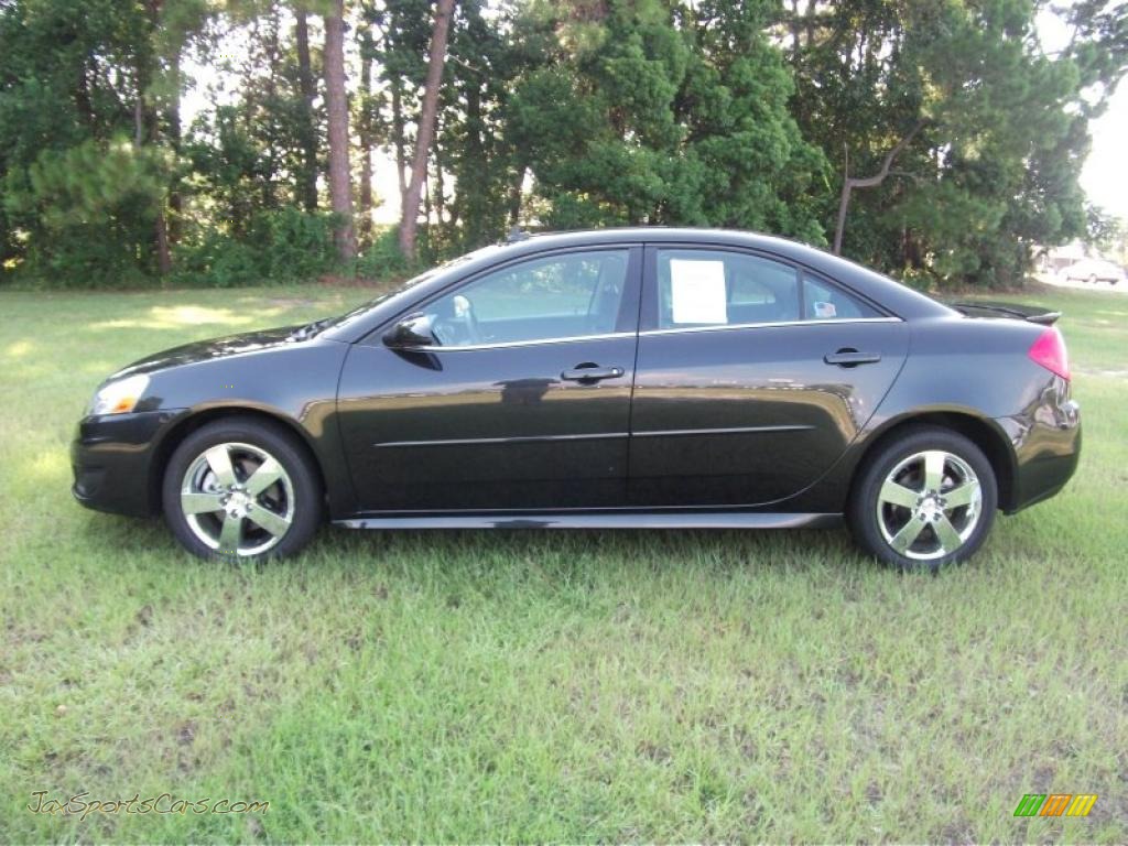 Carbon Black Metallic / Ebony Pontiac G6 GT Sedan Carbon Black Metallic / Ebony Pontiac G6 GT Sedan