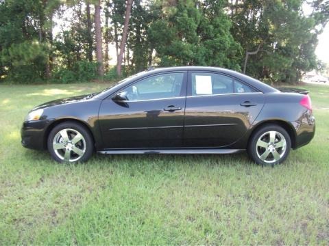 Carbon Black Metallic 2010 Pontiac G6 GT Sedan Carbon Black Metallic 2010 Pontiac G6 GT Sedan