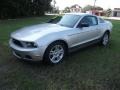 Ford Mustang V6 Coupe Brilliant Silver Metallic photo #3 Ford Mustang V6 Coupe Brilliant Silver Metallic photo #3