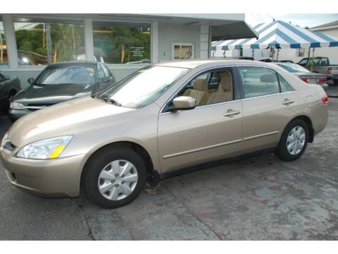 Desert Mist Metallic 2004 Honda Accord LX Sedan Desert Mist Metallic 2004 Honda Accord LX Sedan