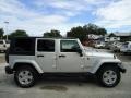 Jeep Wrangler Unlimited Sahara 4x4 Bright Silver Metallic photo #15 Jeep Wrangler Unlimited Sahara 4x4 Bright Silver Metallic photo #15