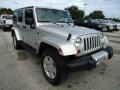 Jeep Wrangler Unlimited Sahara 4x4 Bright Silver Metallic photo #16 Jeep Wrangler Unlimited Sahara 4x4 Bright Silver Metallic photo #16