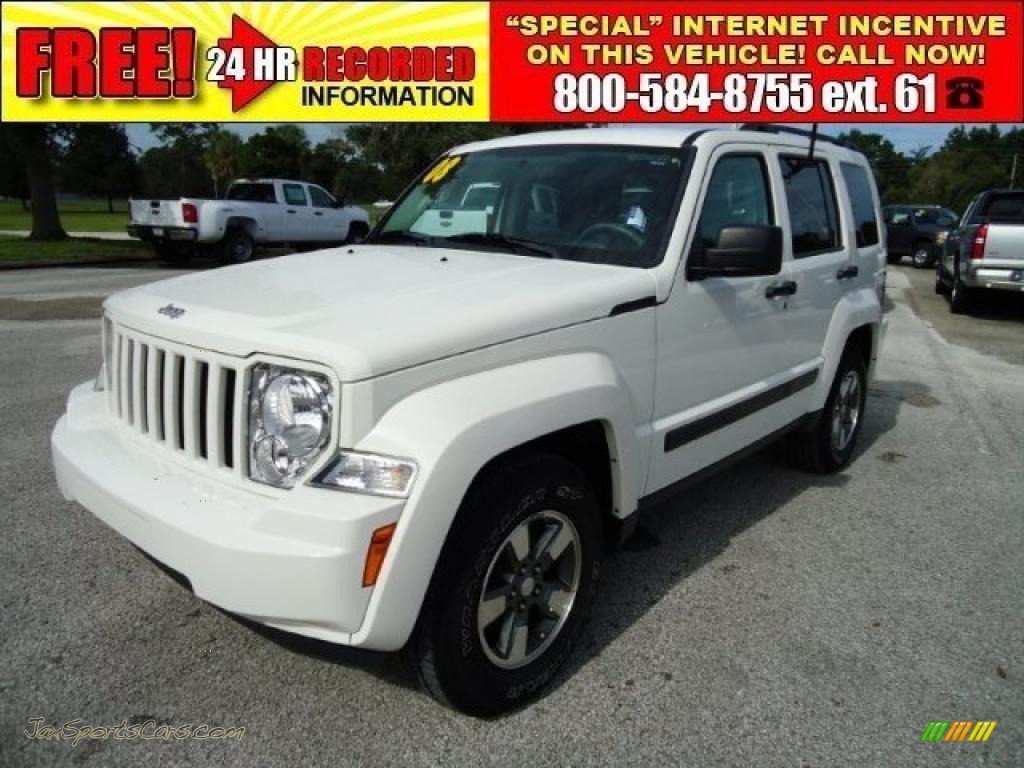 Stone White / Pastel Slate Gray Jeep Liberty Sport Stone White / Pastel Slate Gray Jeep Liberty Sport