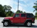 Jeep Wrangler Unlimited X Flame Red photo #2