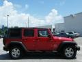 Jeep Wrangler Unlimited X Flame Red photo #6