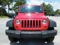 Jeep Wrangler Unlimited X Flame Red photo #8