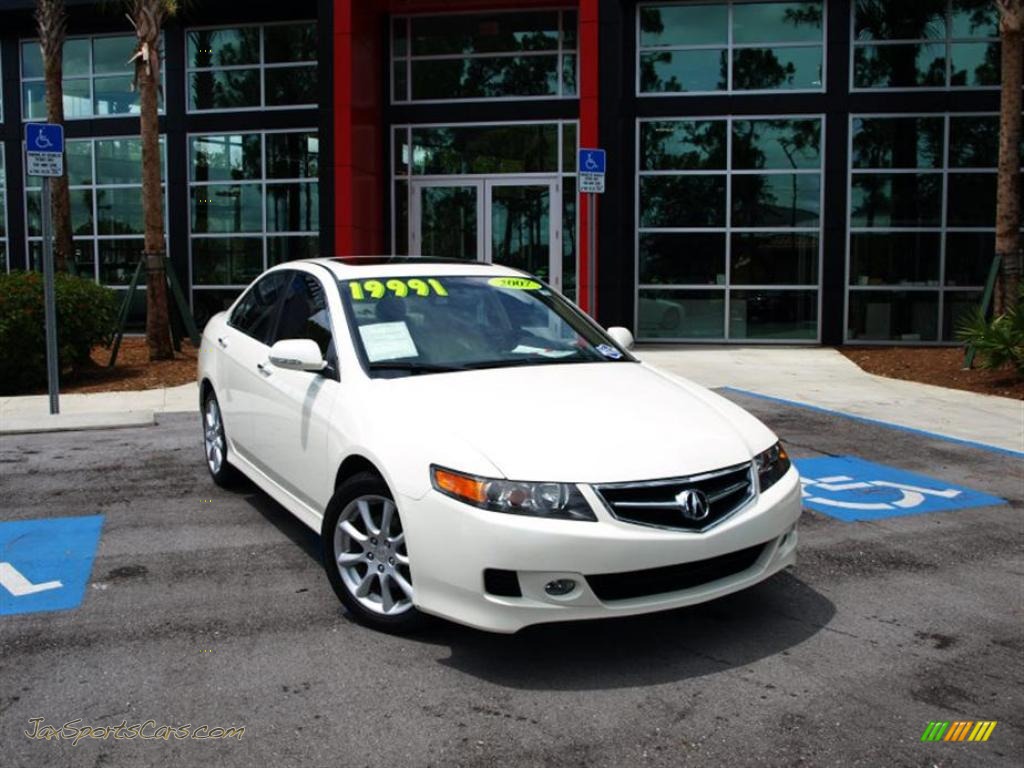 Premium White Pearl / Parchment Acura TSX Sedan Premium White Pearl / Parchment Acura TSX Sedan