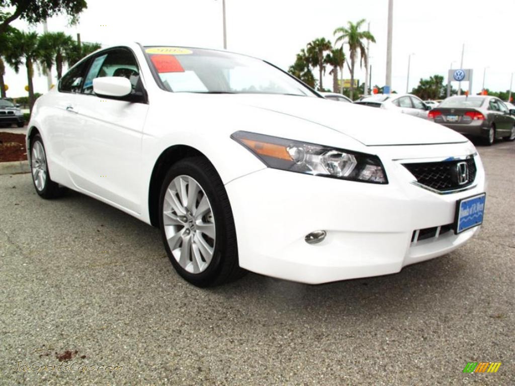 Taffeta White / Ivory Honda Accord EX-L V6 Coupe