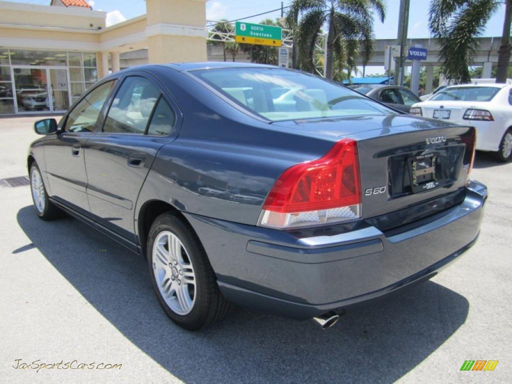 2007 S60 2.5T - Barents Blue Metallic / Taupe/Light Taupe photo #3