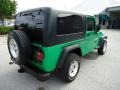 Jeep Wrangler Sport 4x4 Electric Lime Green Pearl photo #10 Jeep Wrangler Sport 4x4 Electric Lime Green Pearl photo #10