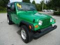 Jeep Wrangler Sport 4x4 Electric Lime Green Pearl photo #12 Jeep Wrangler Sport 4x4 Electric Lime Green Pearl photo #12