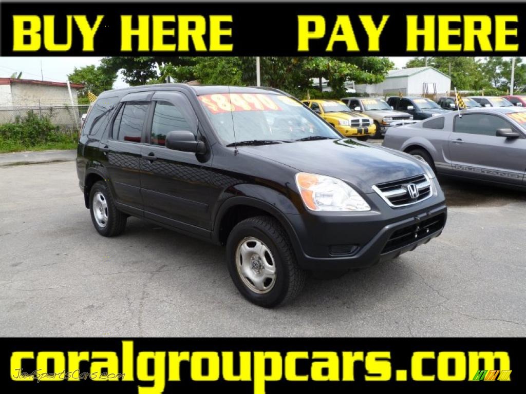 Nighthawk Black Pearl / Black Honda CR-V LX 4WD