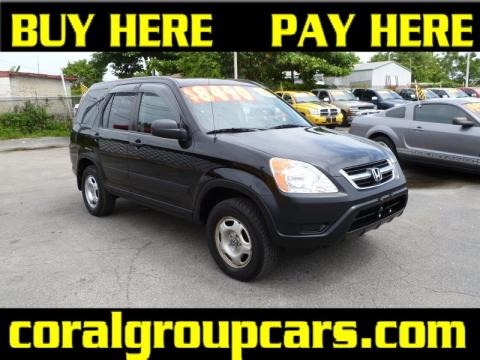 Nighthawk Black Pearl 2003 Honda CR-V LX 4WD Nighthawk Black Pearl 2003 Honda CR-V LX 4WD