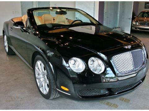 Diamond Black 2007 Bentley Continental GTC Diamond Black 2007 Bentley Continental GTC