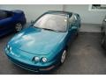 Acura Integra LS Coupe Paradise Blue Green Pearl photo #6