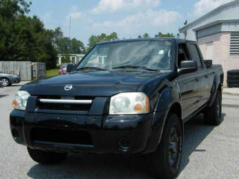Super Black 2004 Nissan Frontier XE V6 Crew Cab 4x4 Super Black 2004 Nissan Frontier XE V6 Crew Cab 4x4