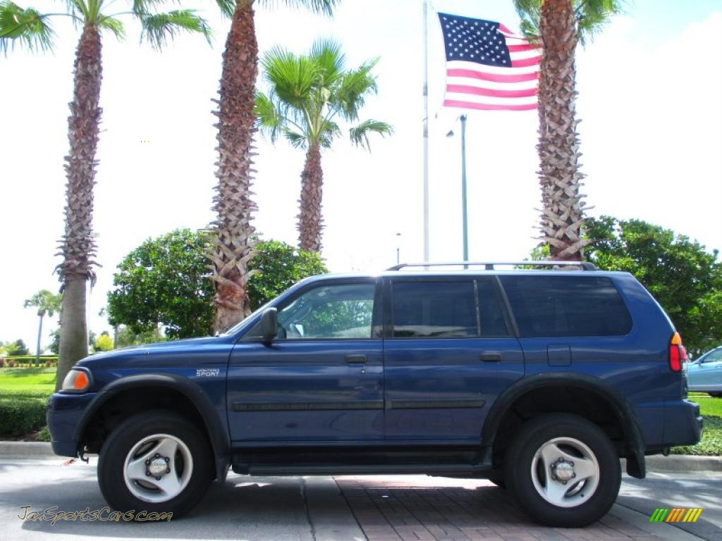 2001 Mitsubishi Montero Sport LS in Royal Blue Pearl ...